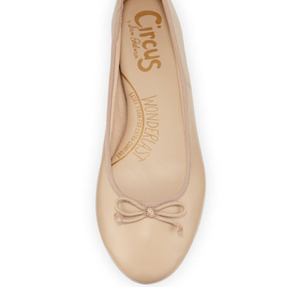 SAM EDELMAN Nude Flats